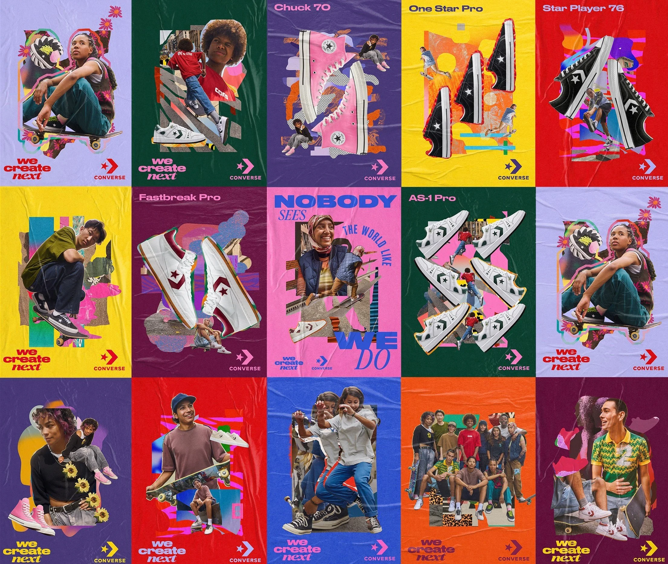 Converse "We Create Next."