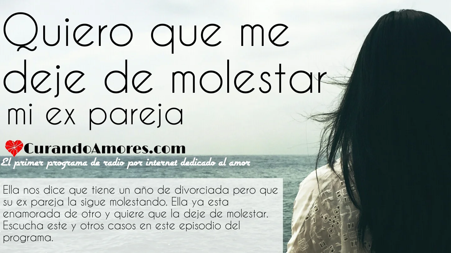 048 - Quiero que me deje de molestar mi ex pareja