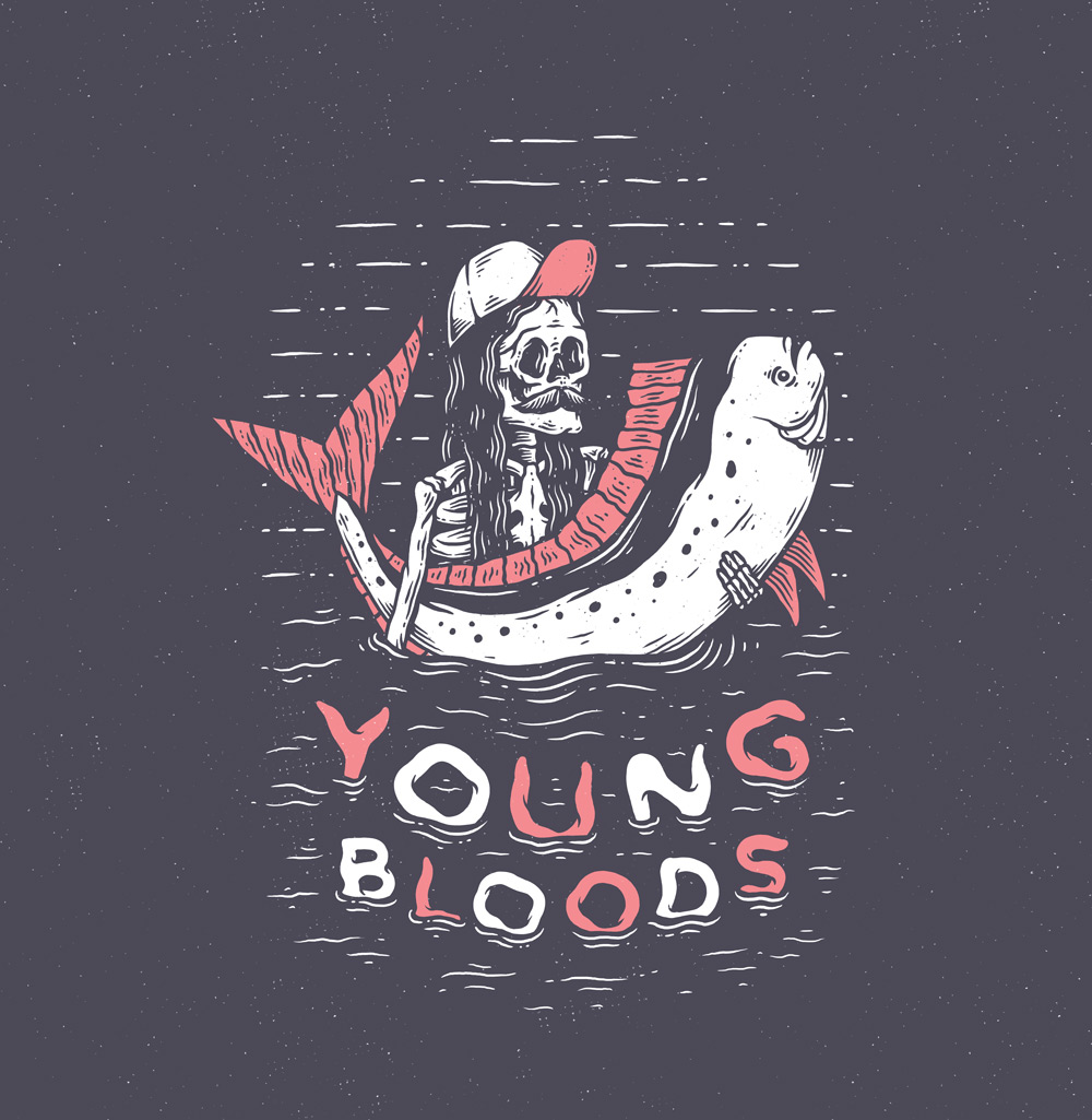 Young Bloods - Apparel Design — Buttery Studio