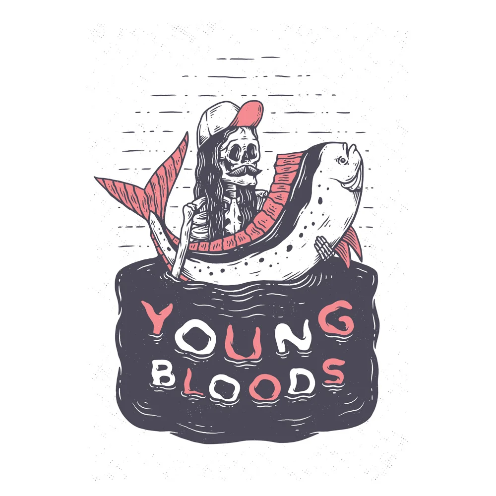 Young Bloods - Apparel Design — Buttery Studio