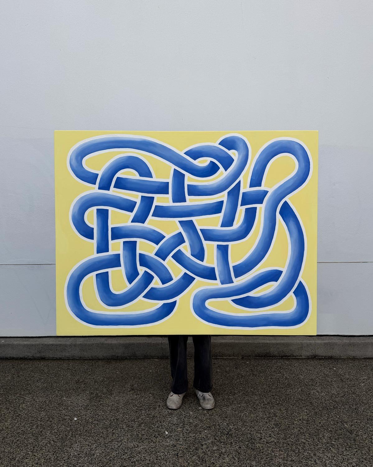 Circle of Life, acrylic on canvas, 1400x1800mm - $2250