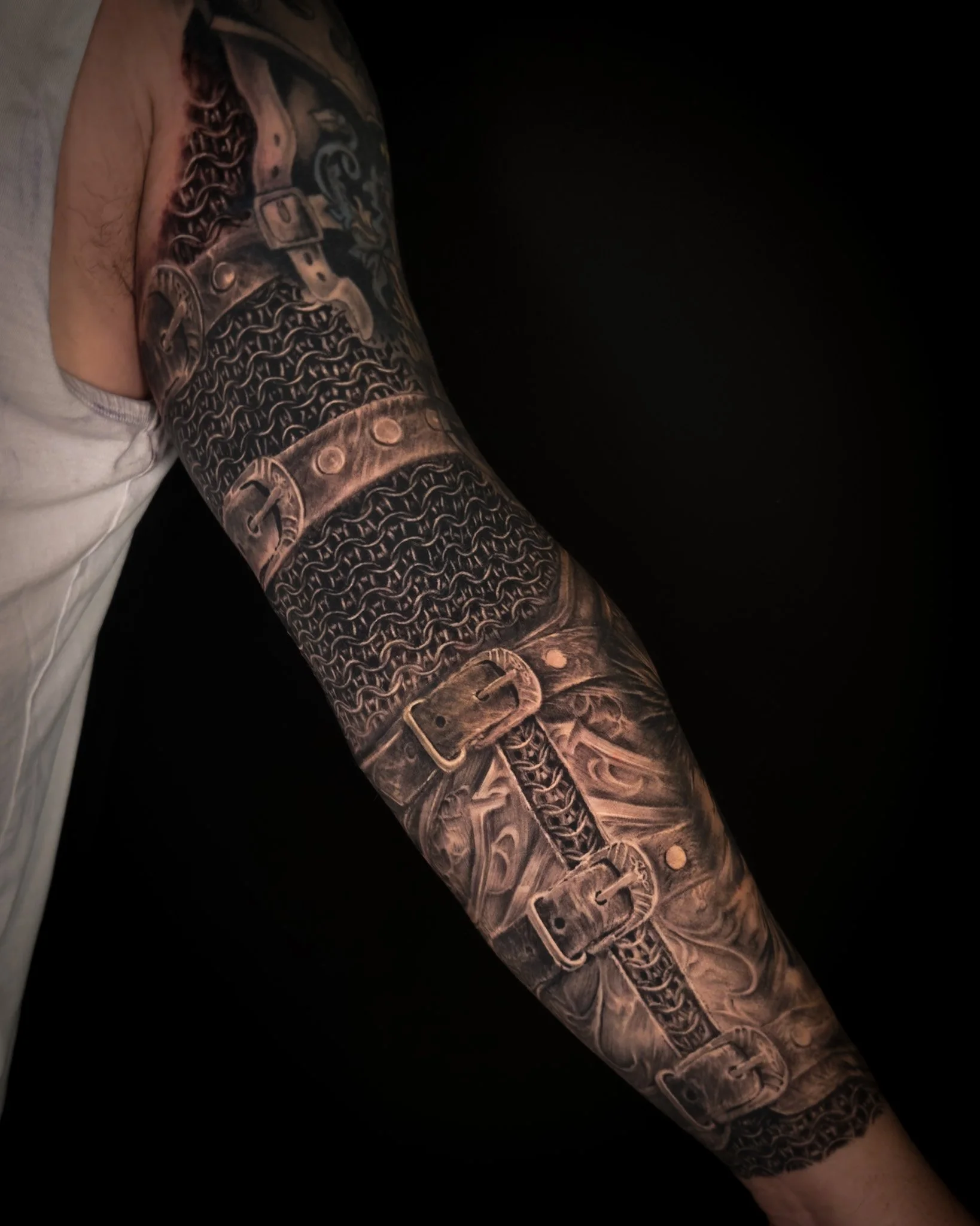 armor-medieval-sleeve-tattoo-toronto.JPG