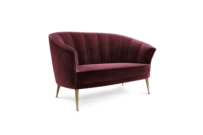 Modern 2 Seat Sofa - Brabbu