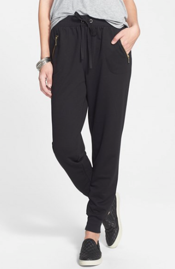Socialite Zip Pocket Jogger Pants / Nordstrom 