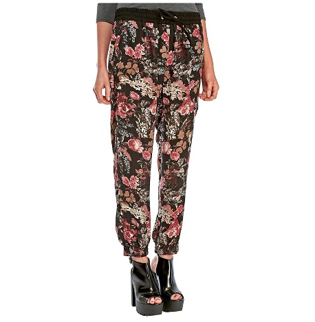 Black Floral Jogger Pant / Target