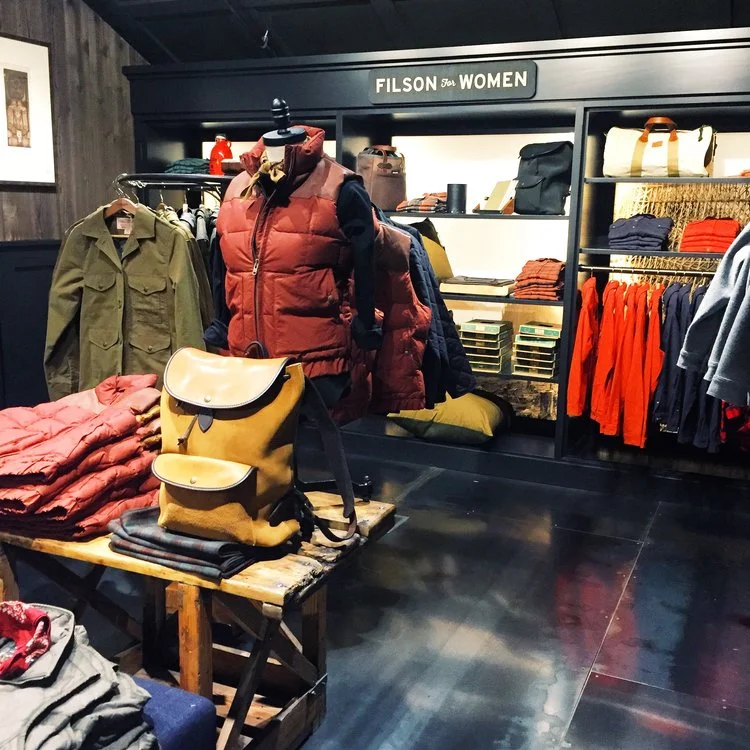 Leather, wool, the outdoors and all that is Filson.