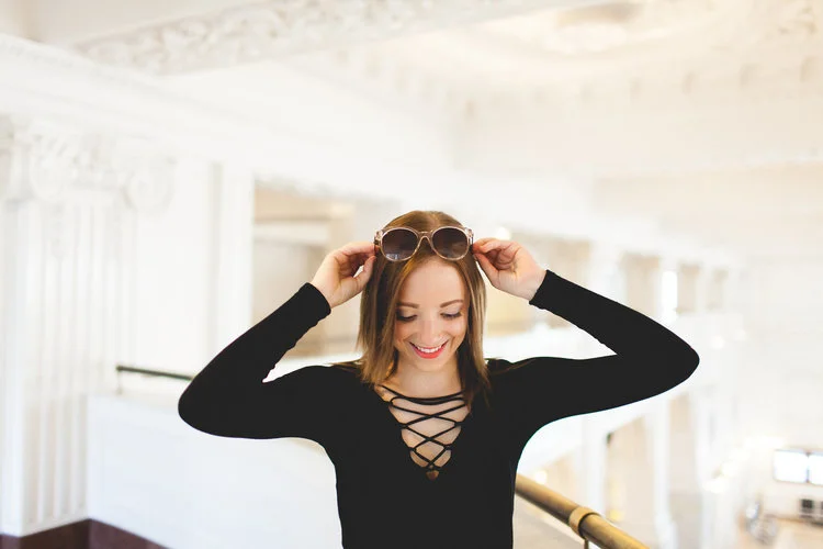 Monochrome + Metallics | Look One 