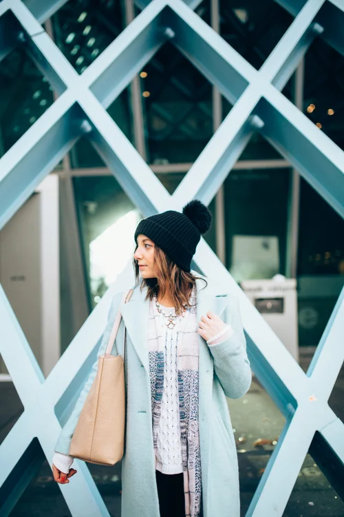 Pastels & Knits: Winter kicks