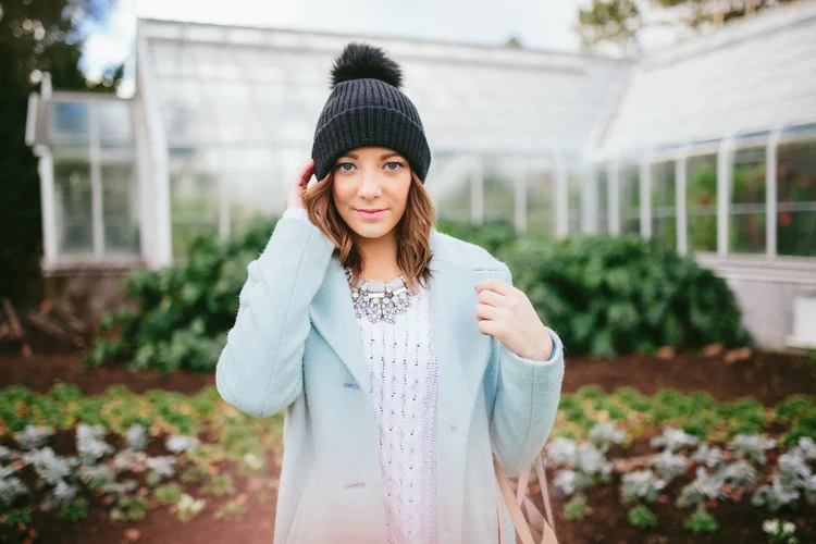 Pastels & Knits: Blue Hue