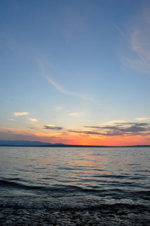 Sunset chasing at Carkeek Park
