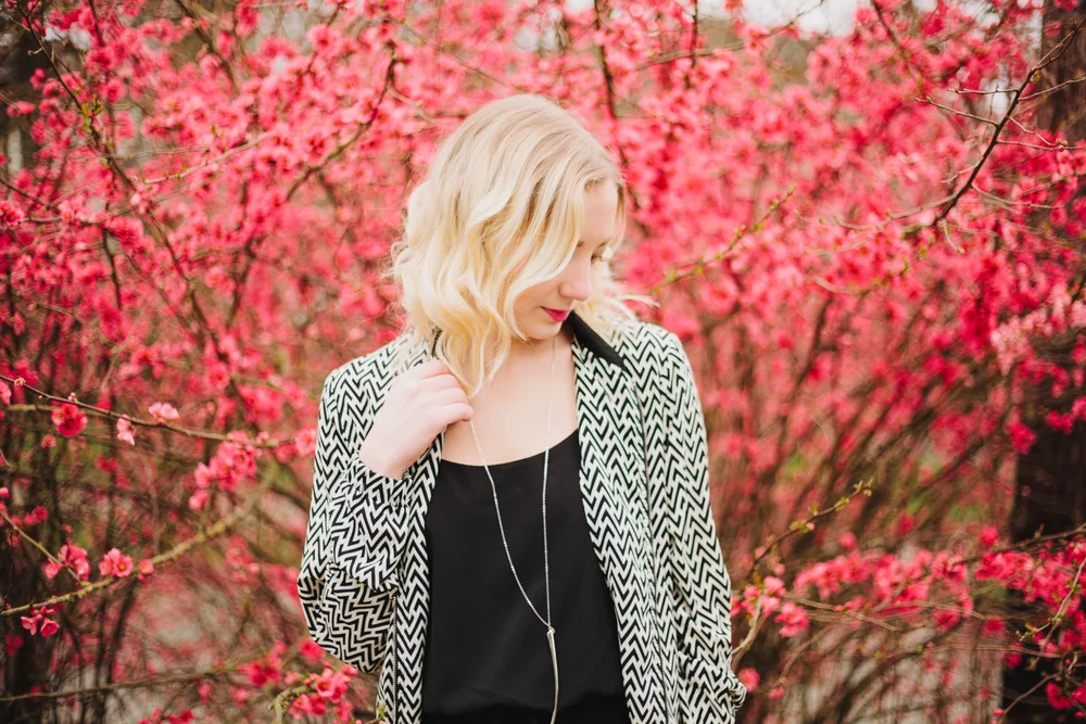 Black & Bold: Spring hues 