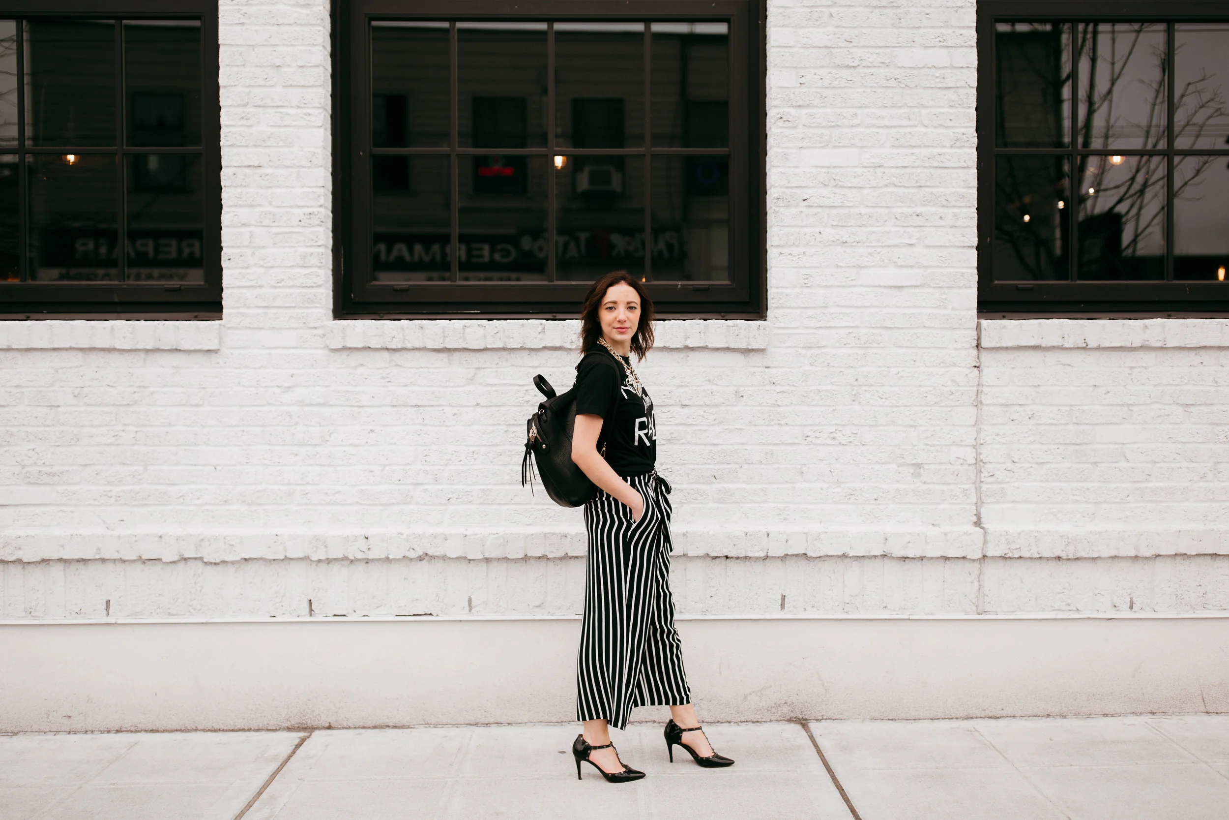 Styling bold prints for spring