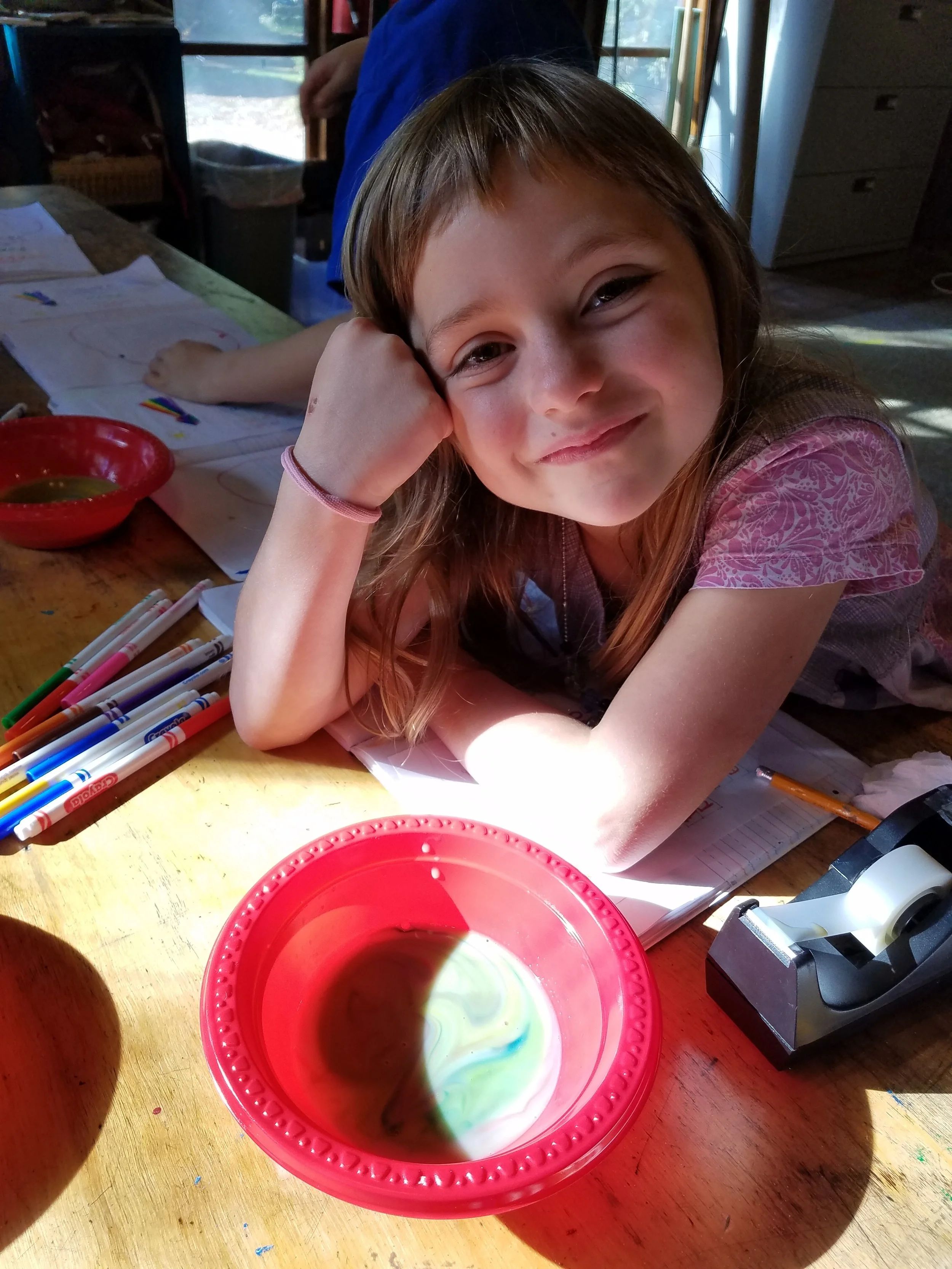 Rainbow milk.&nbsp;