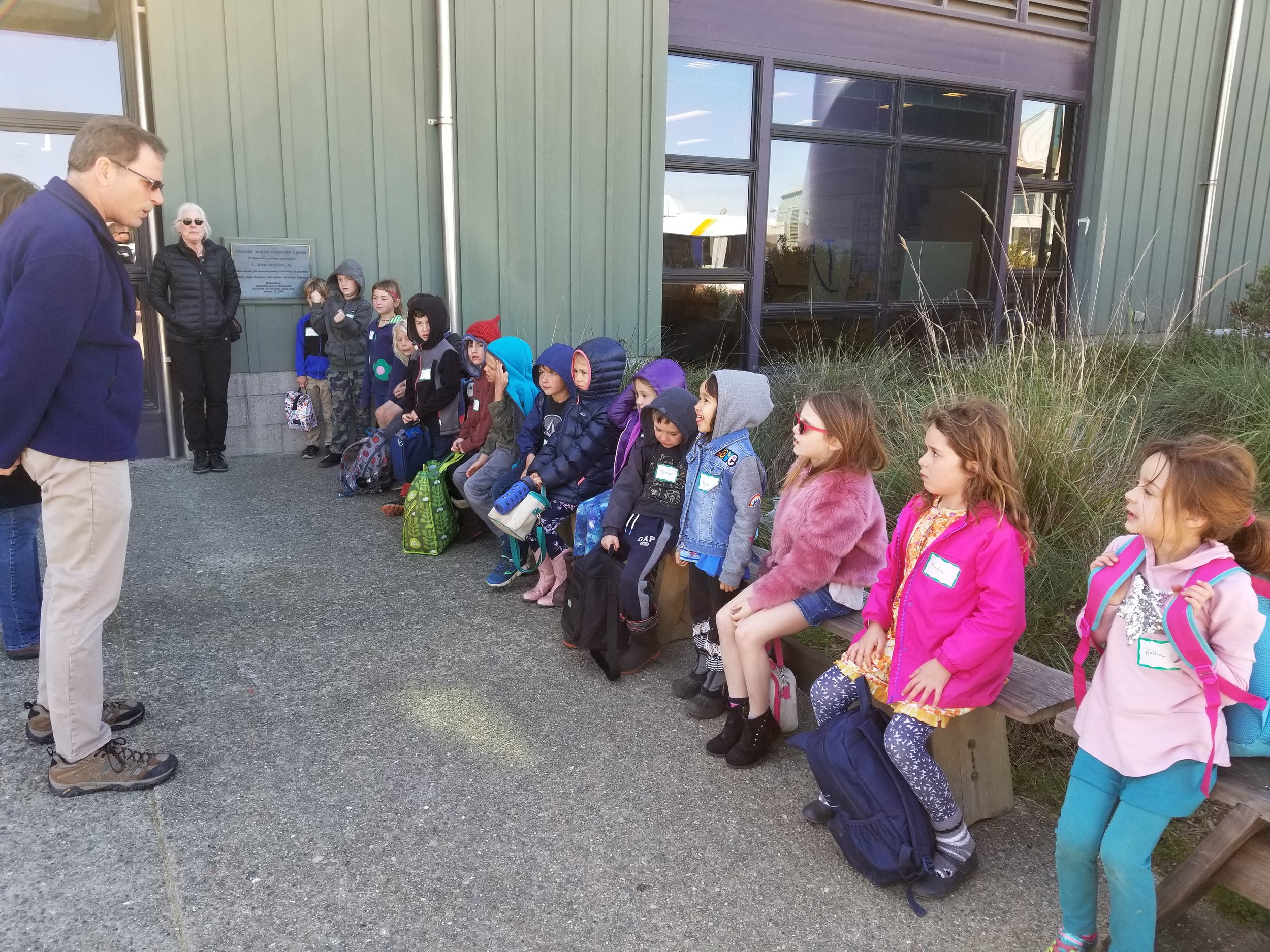 Listening at the Seymour Center.
