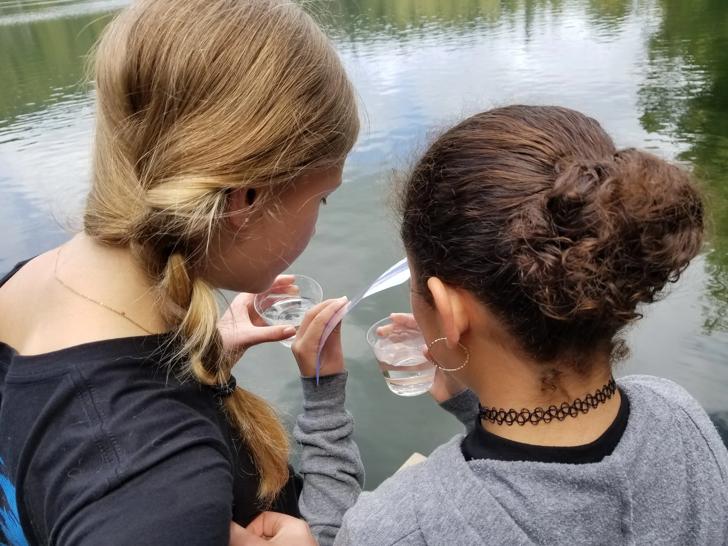 Naming the fish.
