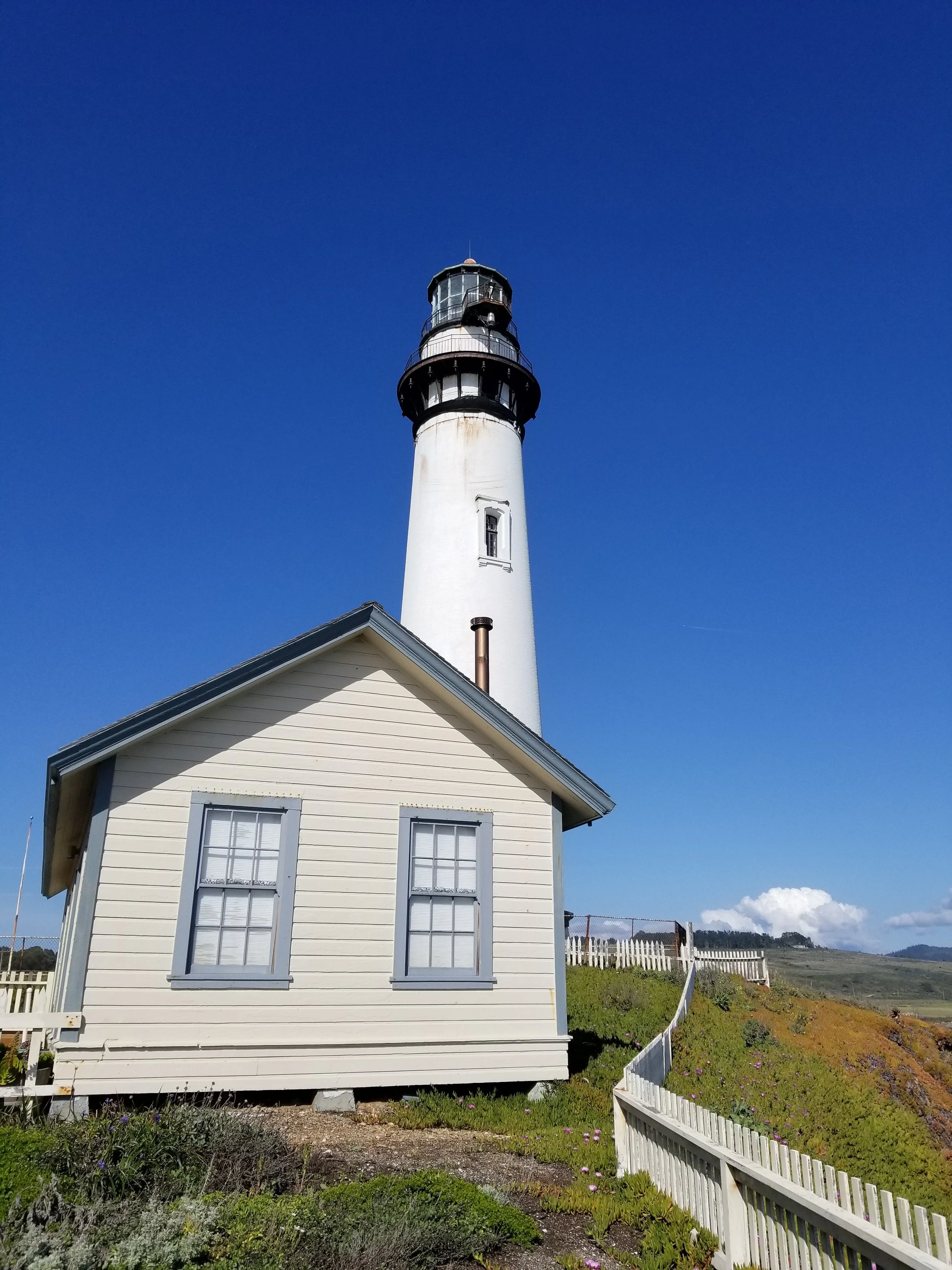 The lighthouse. We stayed in a nearby dorm building.&nbsp;