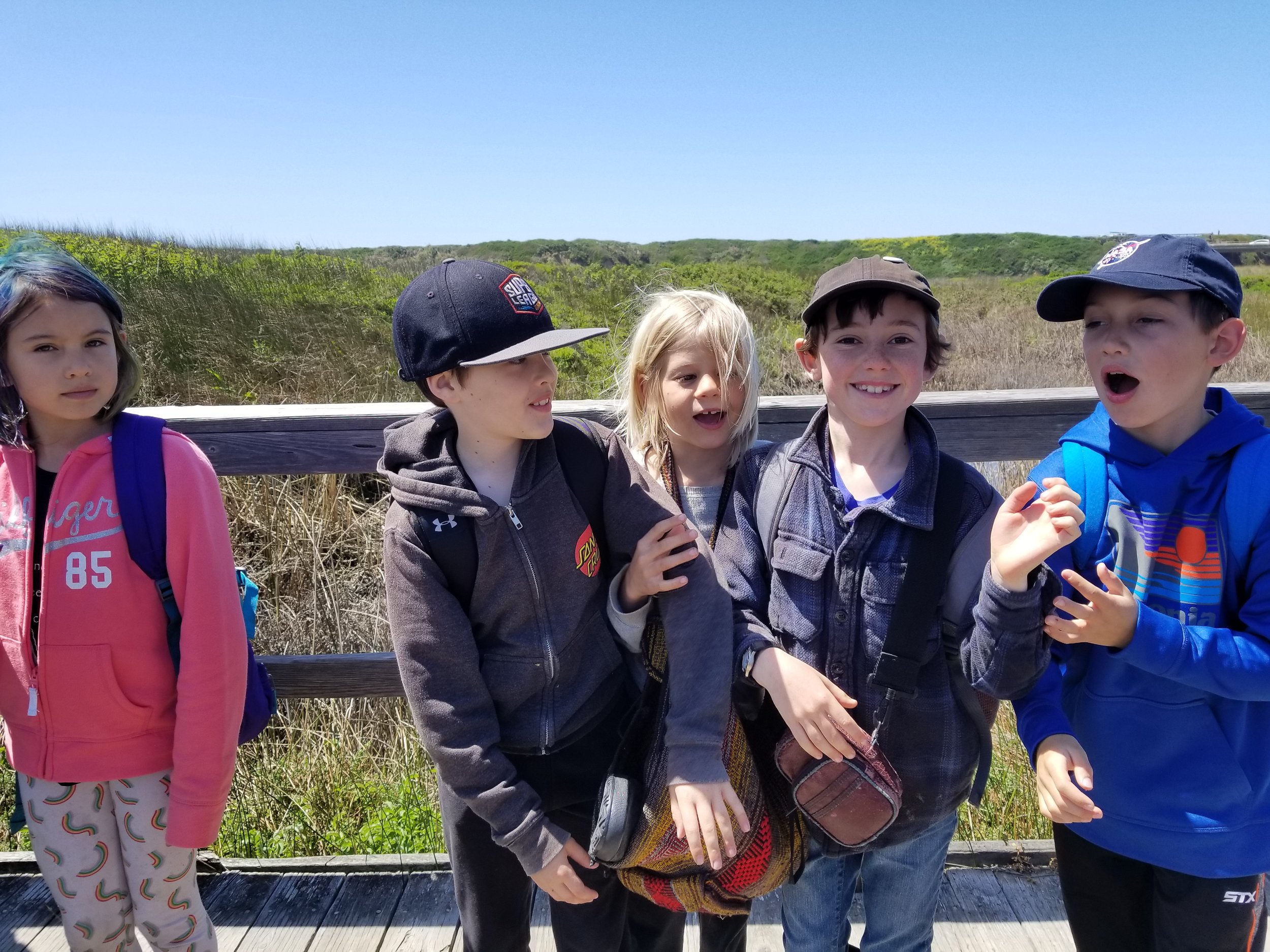 Having fun on the trail.&nbsp;