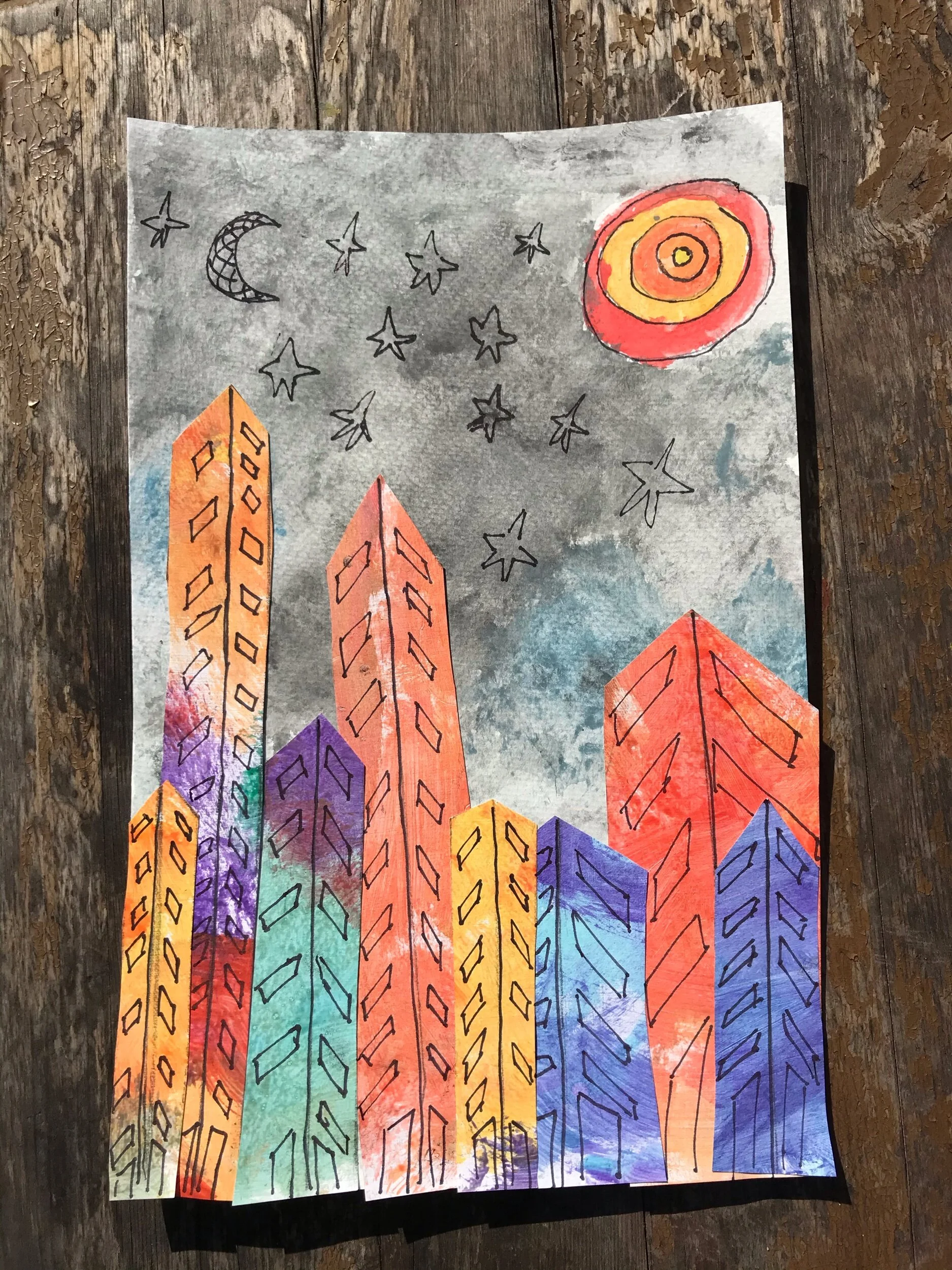 I mean, whoa! How cool did these turn out? Winter art coming soon, I promise!