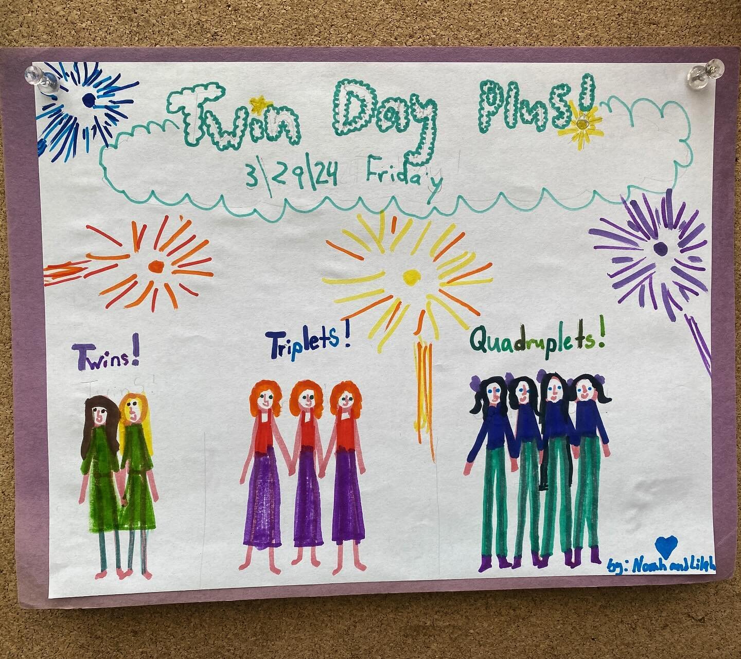 Another Spirit Day is coming up! Twin Day Plus is when you&rsquo;ll dress alike with a friend or two or three&hellip;.we&rsquo;re excited to see what the students pair up or group up with. #orchardschoolaptos #spiritday #twindayplus