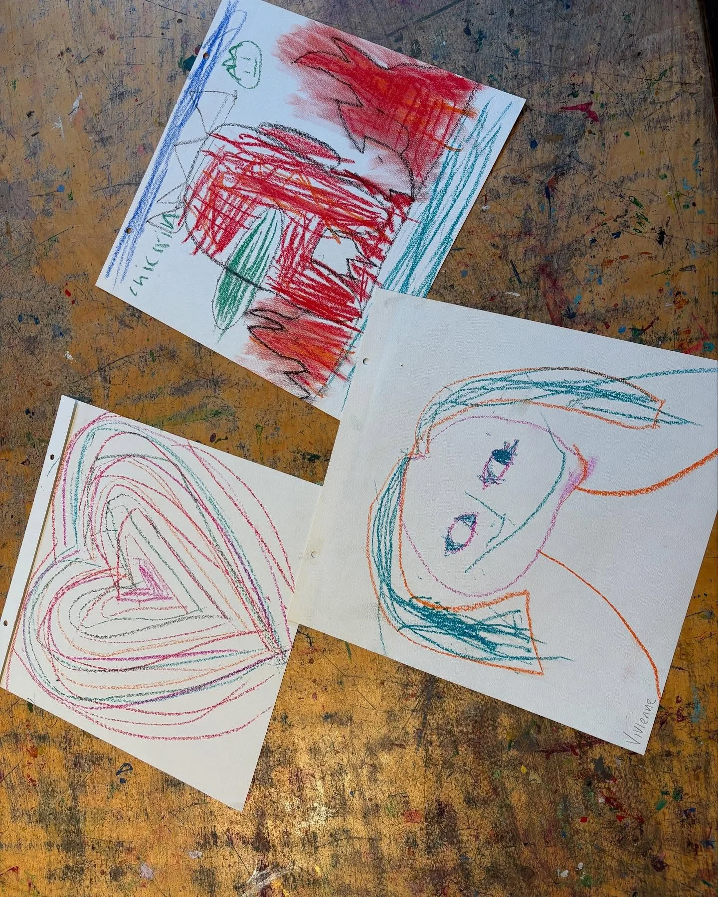 Dedicated a class to one of the greats: Henri Matisse. Students taped chalk to the end of sticks found around campus, inspired by Matisse. It was challenging drawing from a distance but they still managed to create beautiful sketches. We kept the dra