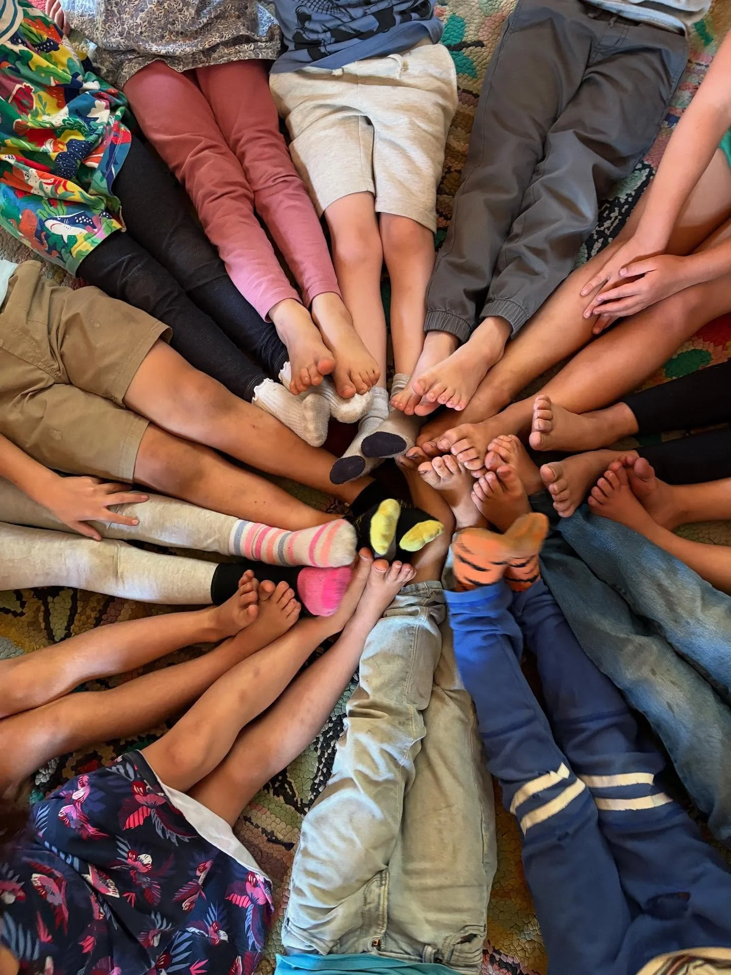 A flower of feet on this fantastic Friday! Catch us at the Cabrillo Farmers market tomorrow morning, 9/27 from 9:30-10:30am, selling Drive for school raffle tickets to raise money for our school. Hope to see you all there! Raffle tickets are also ava