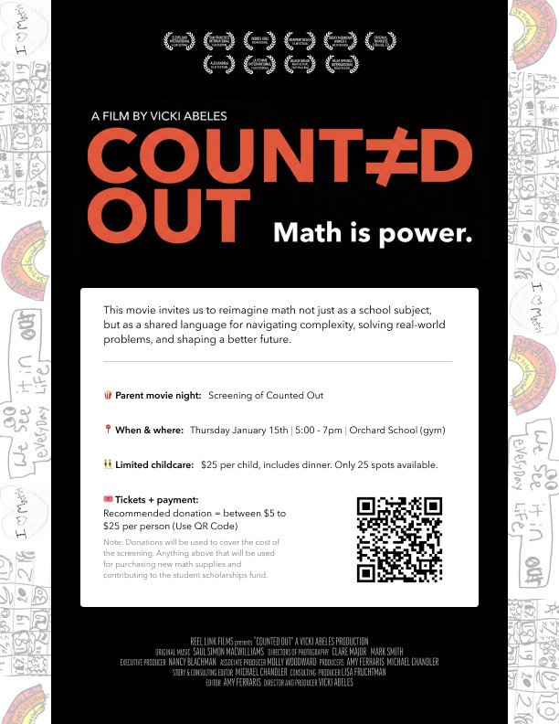 Counted Out -- Math is Power PARENT MOVIE NIGHT