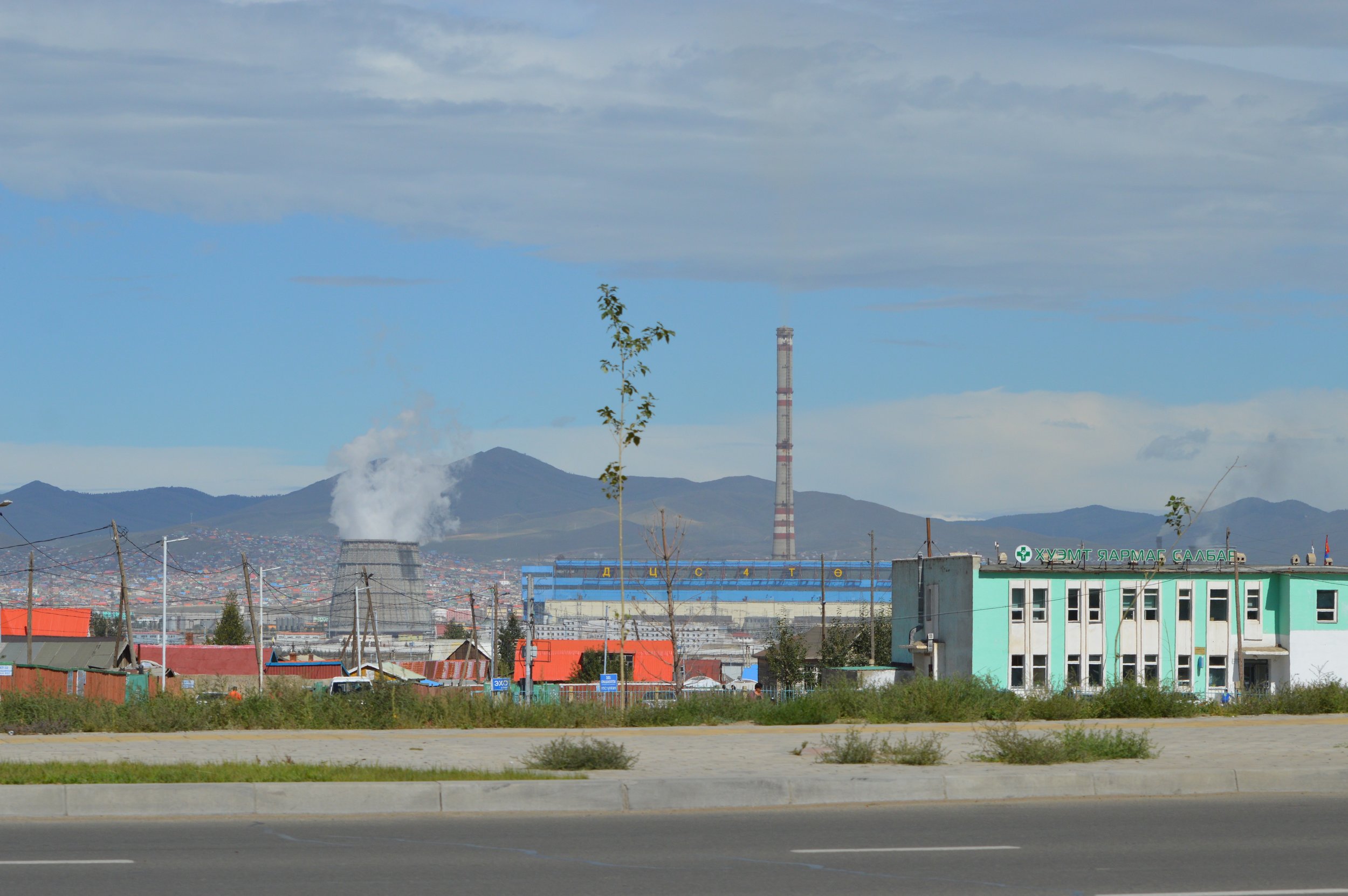 The outskirts of Ulaanbaatar, Mongolia