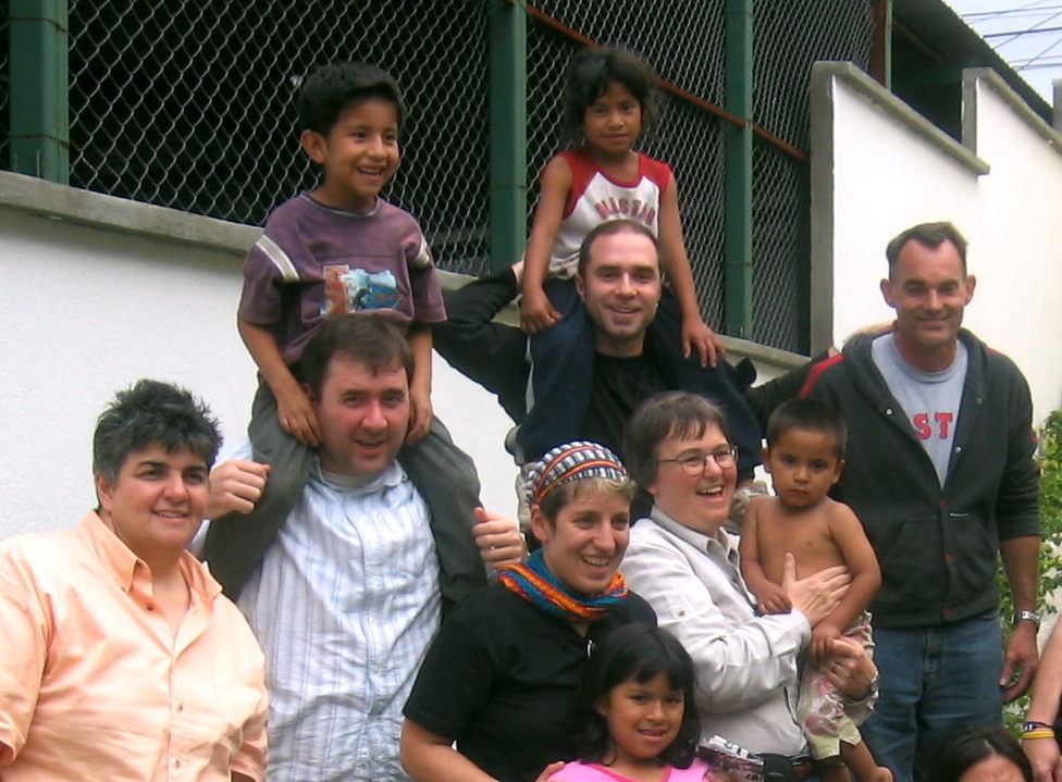 RWF volunteers visiting Children at Project Safe Passage in Guatemala City, Guatemala.