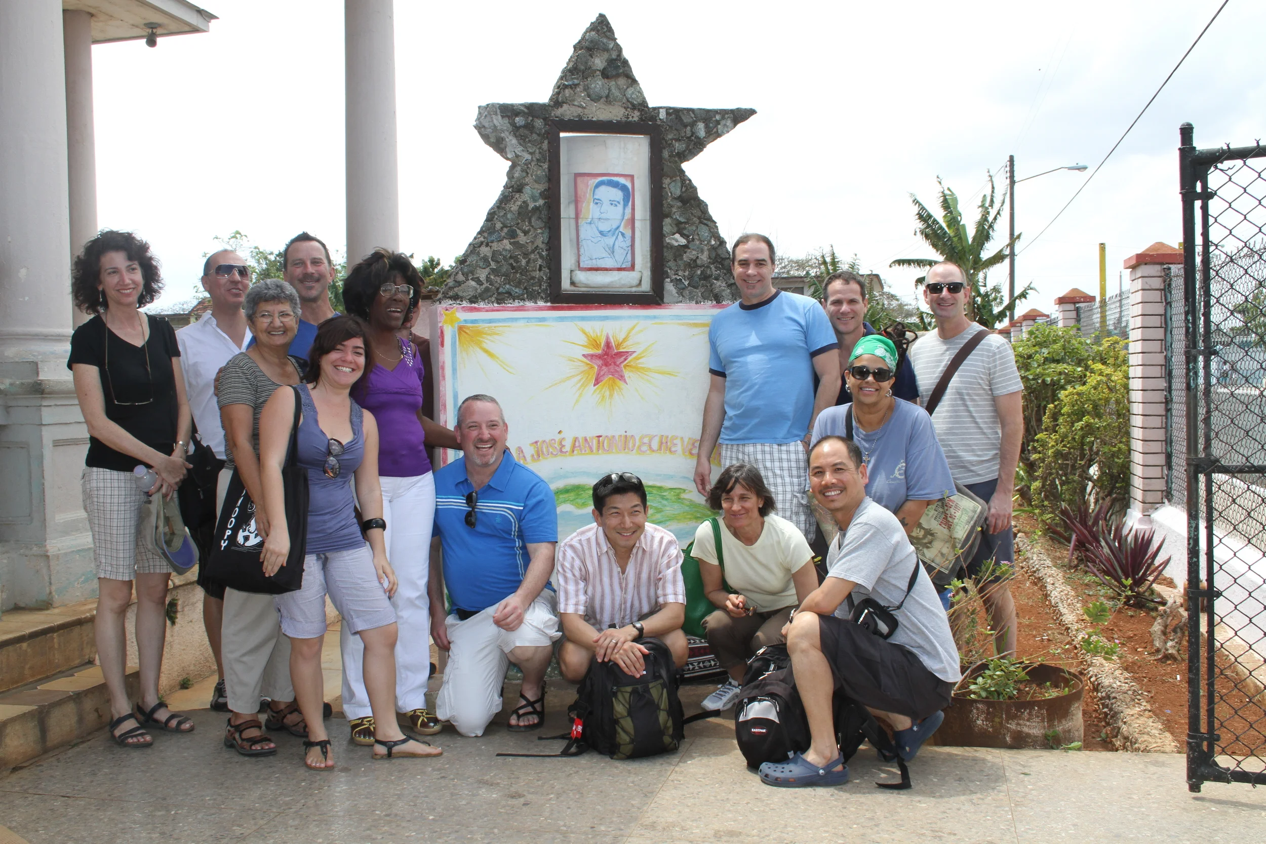 RWF volunteers visiting a school in Matanzas (2013)