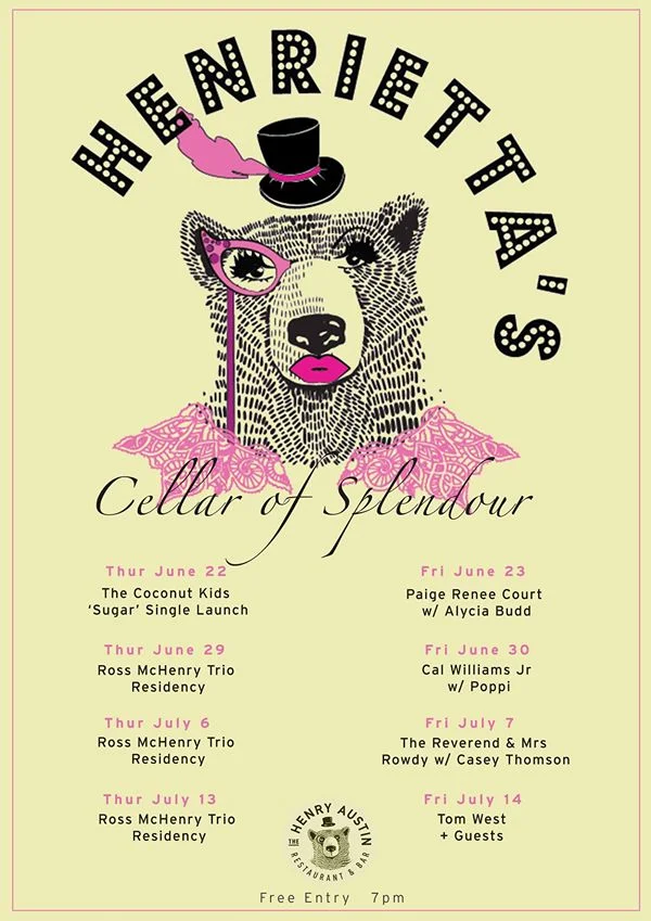 Ross McHenry Trio Henrietta's residency 2 