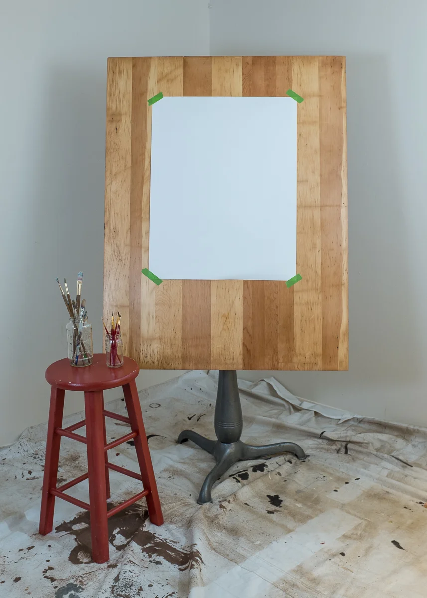 Vintage Artist's/Drafting Table