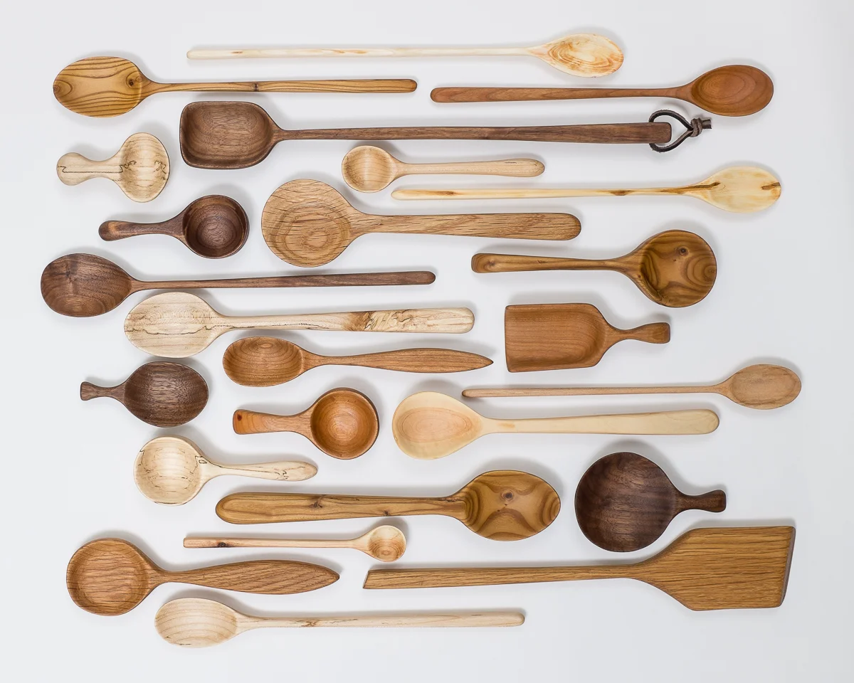 Hand Carved Wooden Spoons