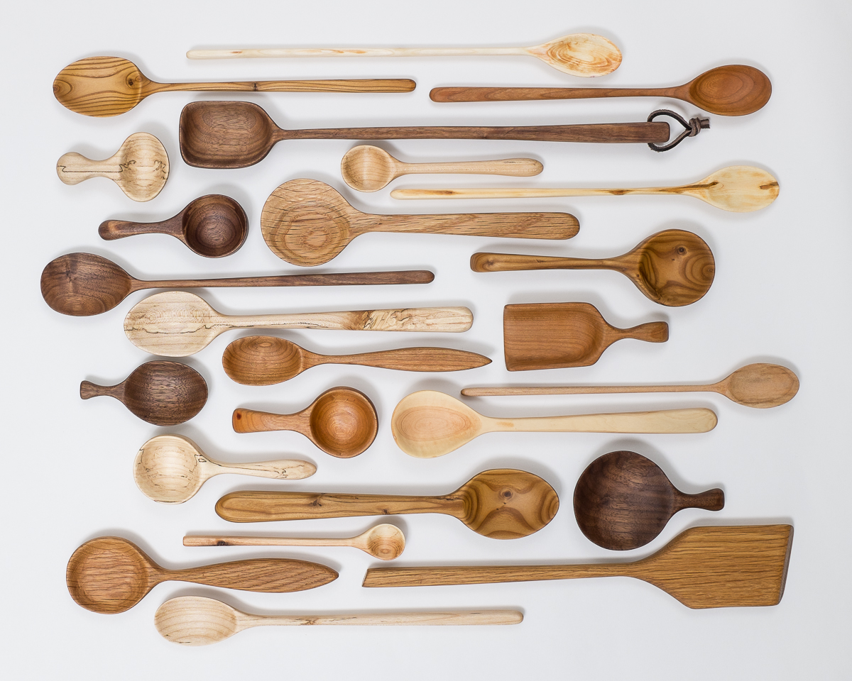 Hand Carved Wooden Spoons