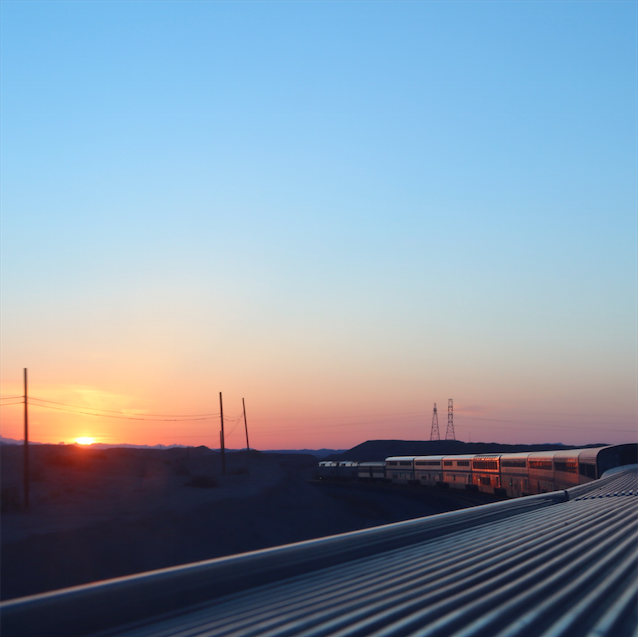 Sunrise somewhere in Arizona