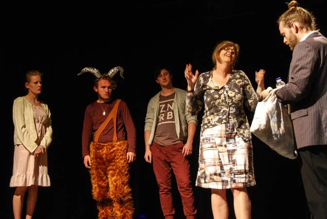 Scene from 'Marg's House' written by Josh Hayward, Mudgee Shorts 2016
