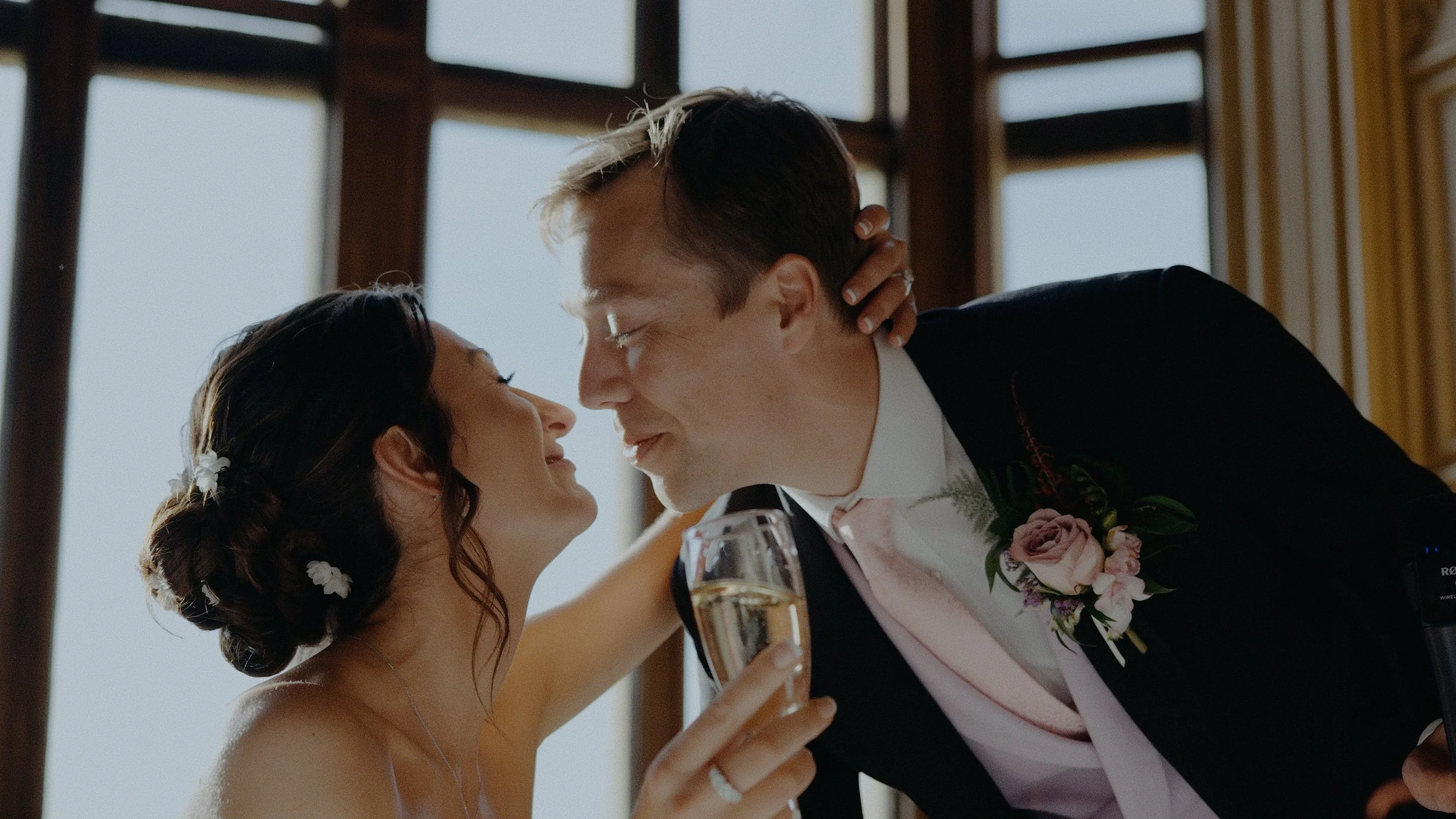 Amanda & Jack · Harlaxton Manor · Grantham