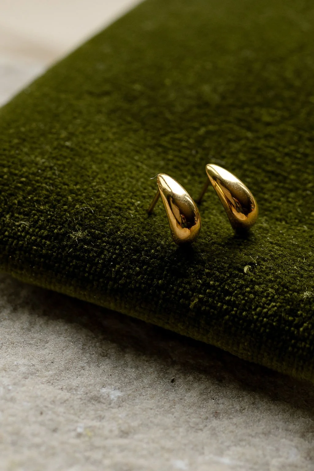 Teardrop Studs