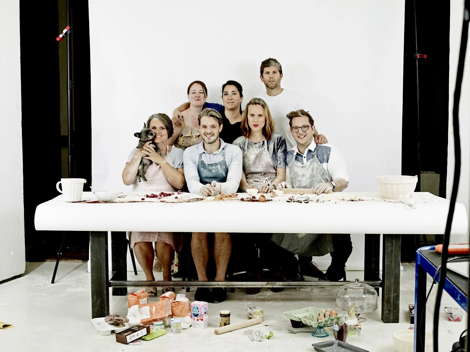 Sainsbury's Magazine, October 2014 'Bake Off' shoot outtake. Photo: Paul Stuart