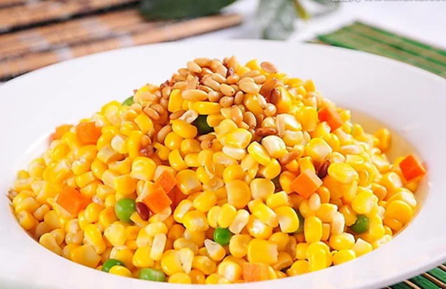 69. Золотистая кукуруза с кедровым орешком