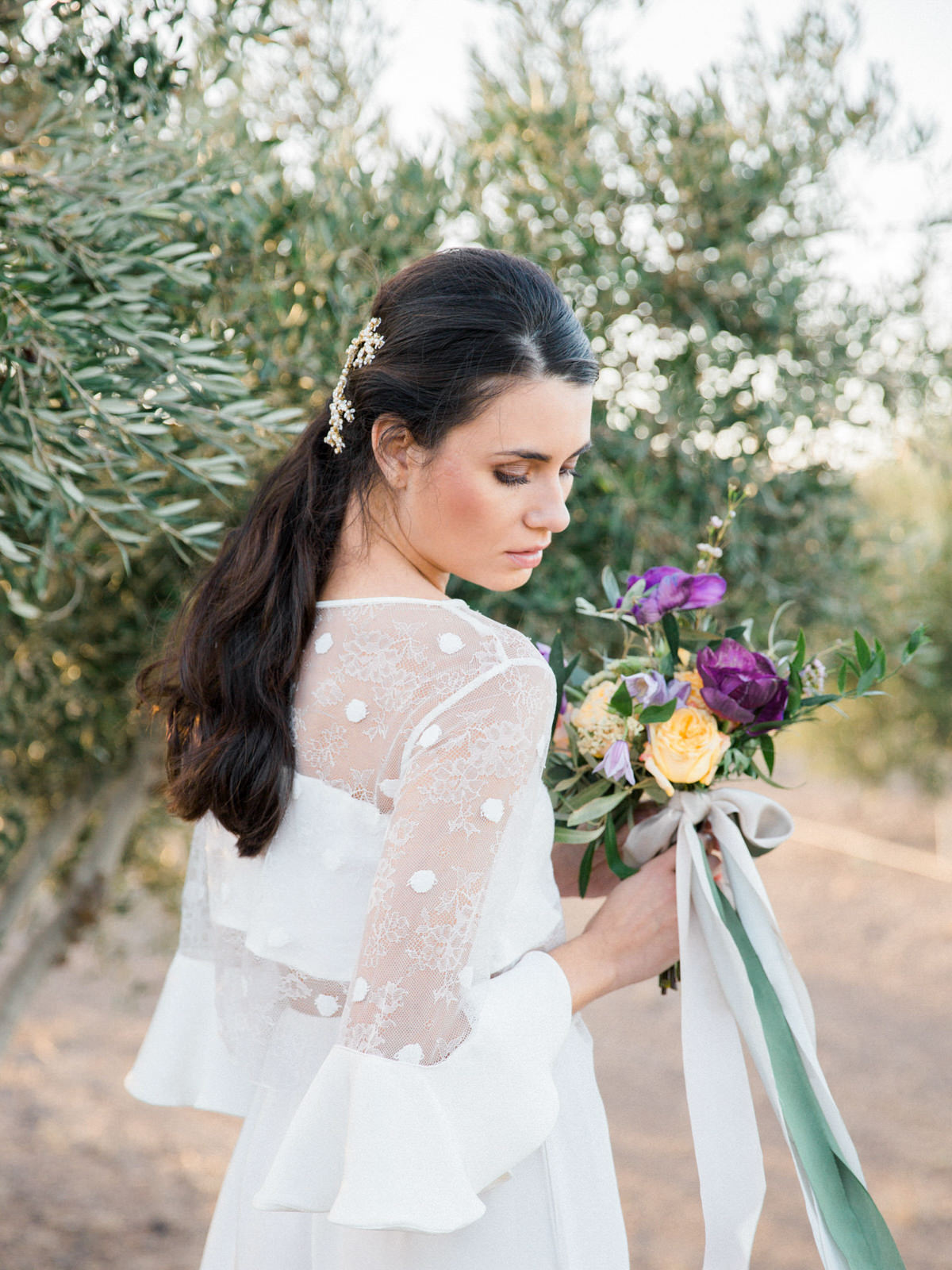 Organic Rustic Wedding Ideas in Italian Countryside