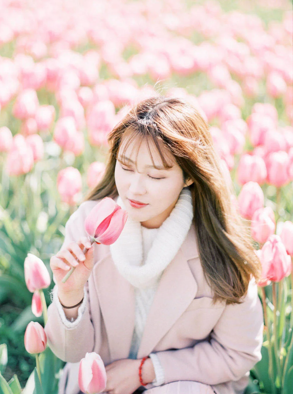 Keukenhof Lisse Tulip Field Portrait Photography - CHYMO & MORE
