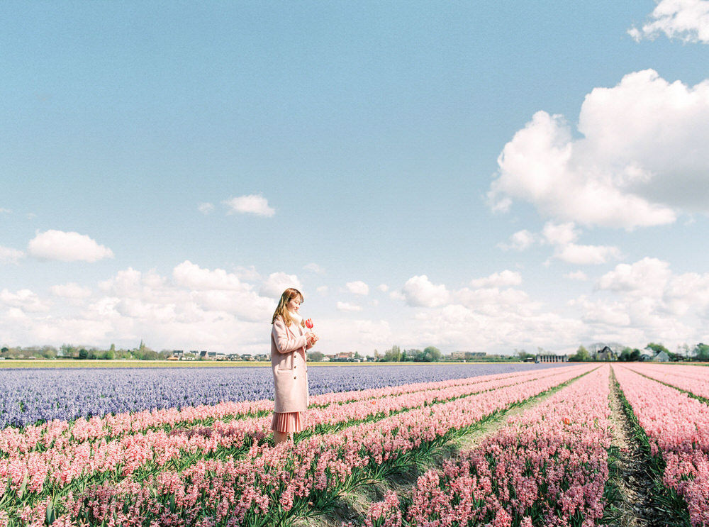 Keukenhof Lisse Tulip Field Portrait Photography - CHYMO & MORE