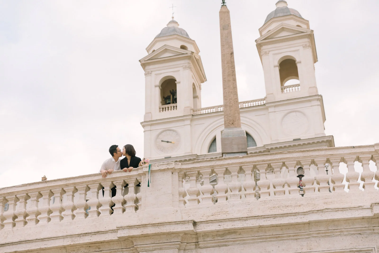 Engagement Session at Spanish Stair Rome. Photo by CHYMO & MORE