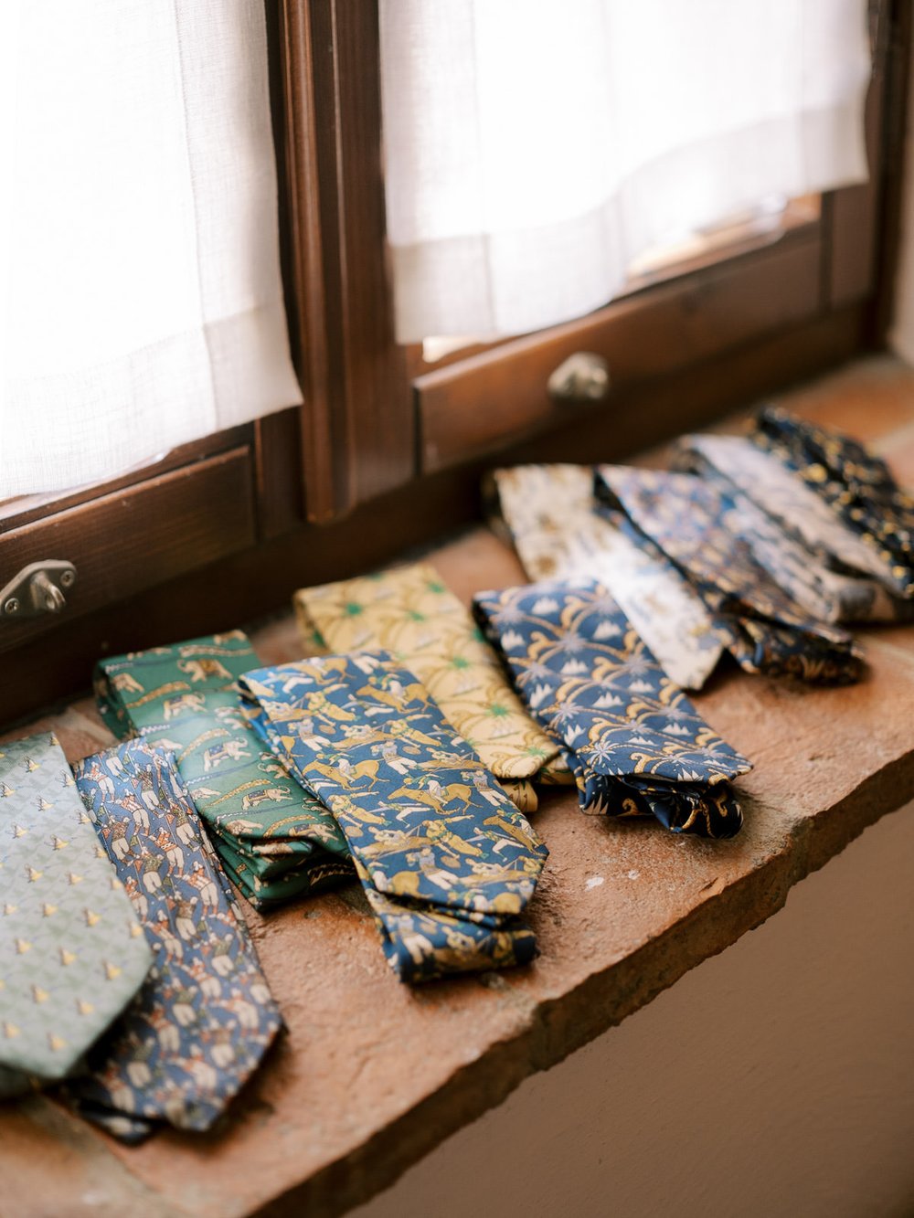 Vintage Ferragamo Neckties for an Italian Wedding - Chymo &amp; More