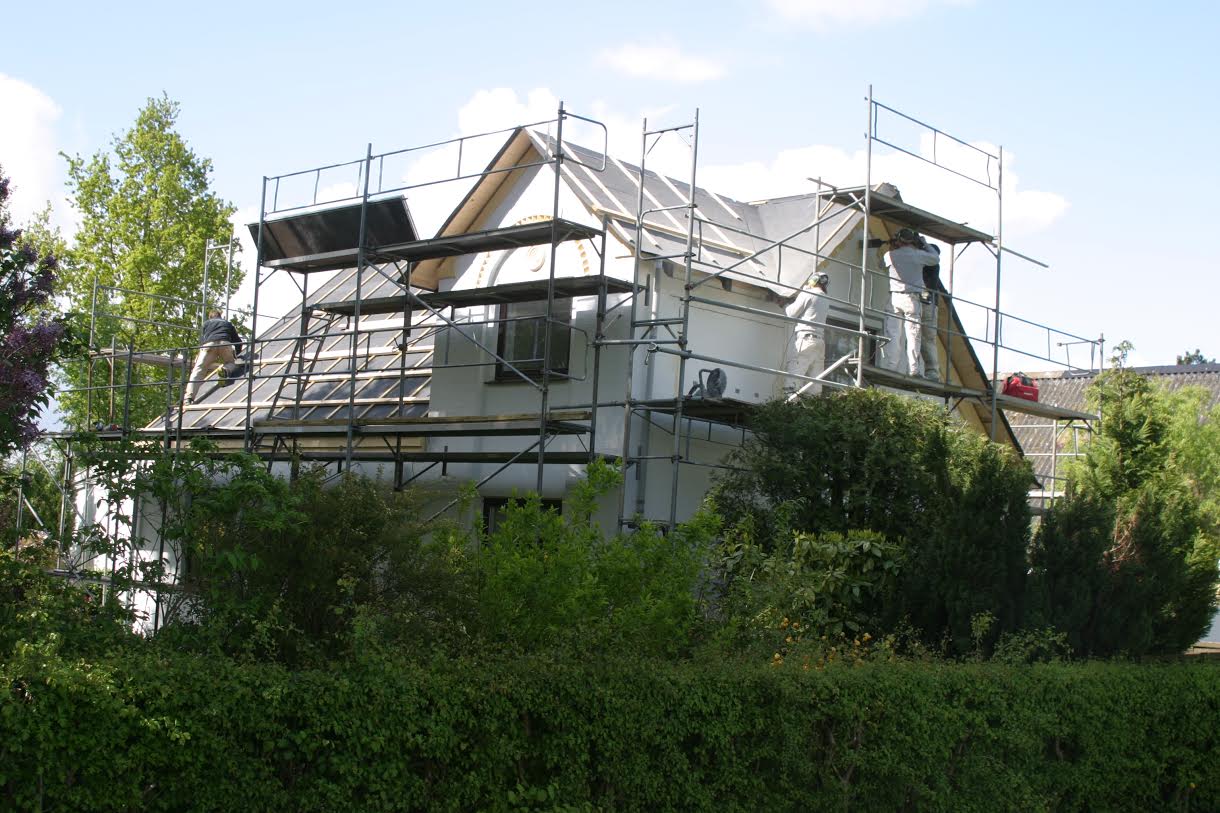 Farmor og farfars hus under renovering