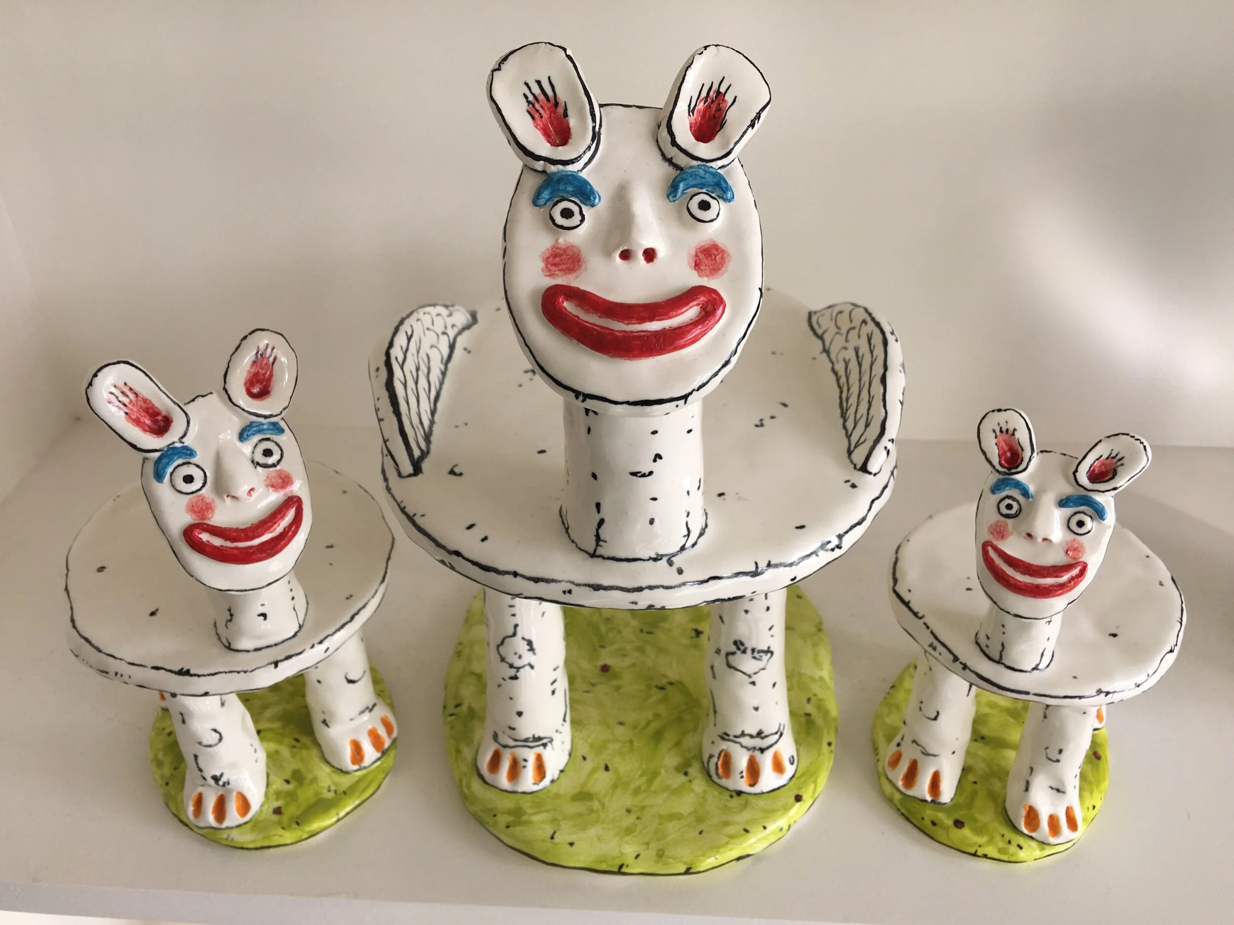 The family of cake-carriers from Cakeland 