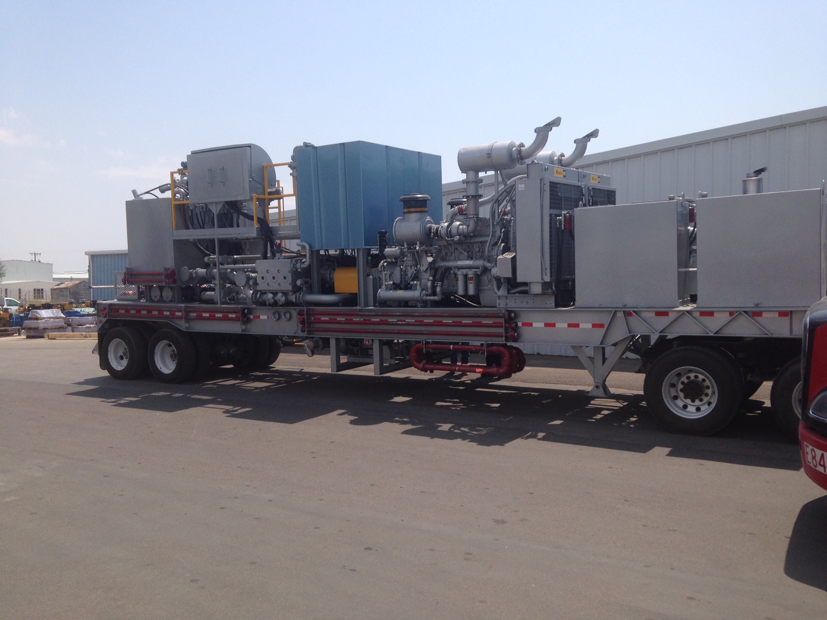  Double Pumper with 2 600HP Triplex Pumps 