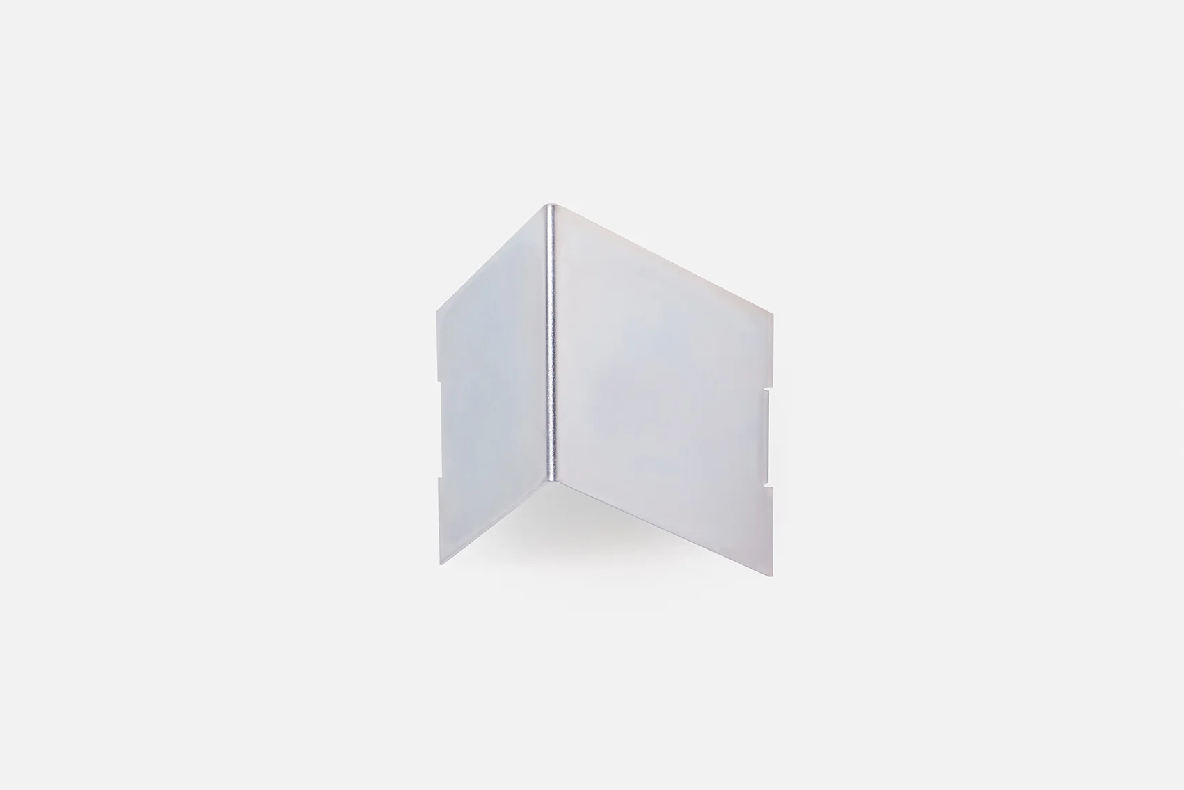 Single fold wall hook
