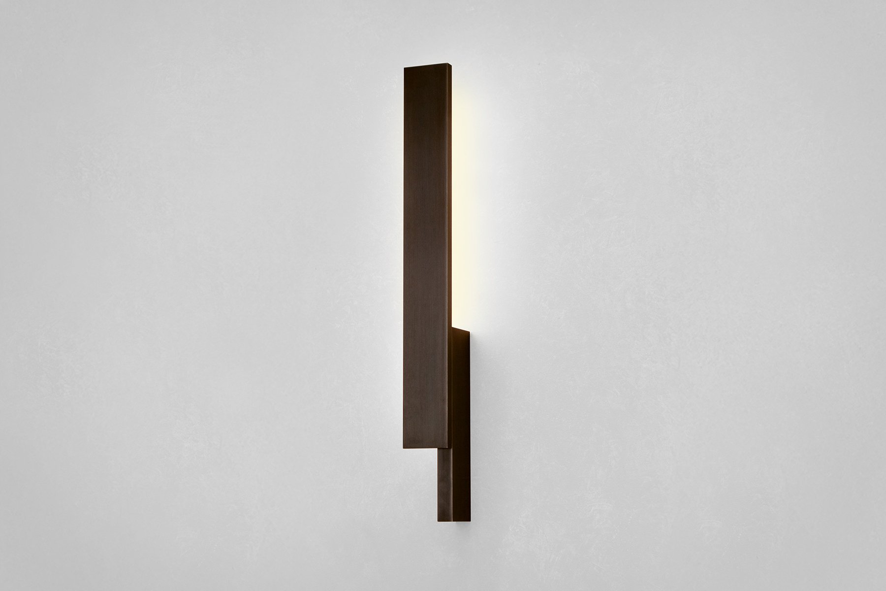 Bloc Wall Sconce Brass 