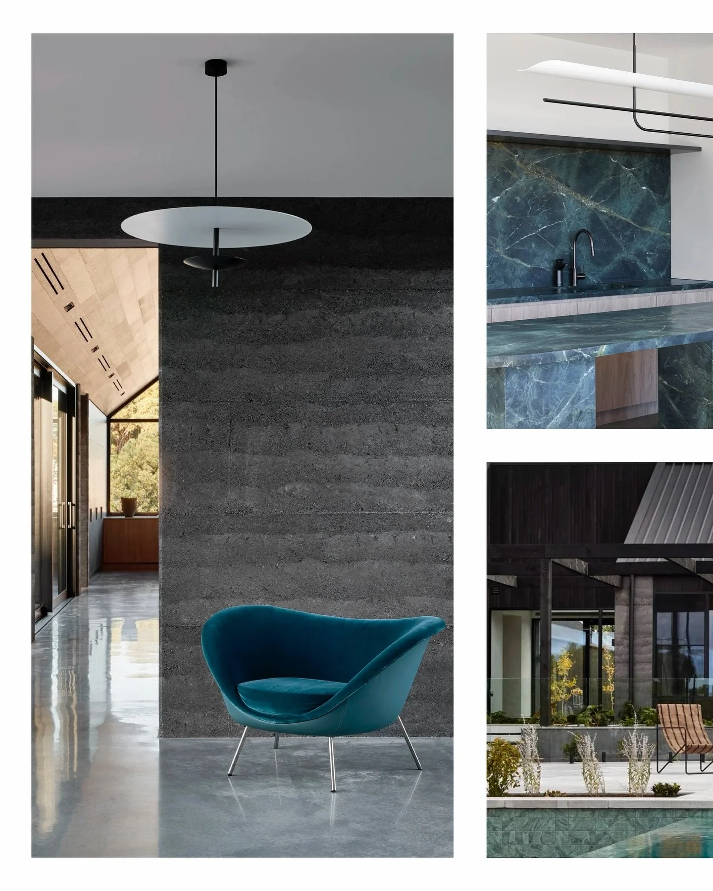 CDD-Century Reidence, Mount Martha

 A sculptural coastal home defined by light, texture, and proportion.

Featuring the Reflector Linear Pendant and Reflector Round Pendant, illuminating expansive living zones beneath 3-metre ceilings. Soft, indirec